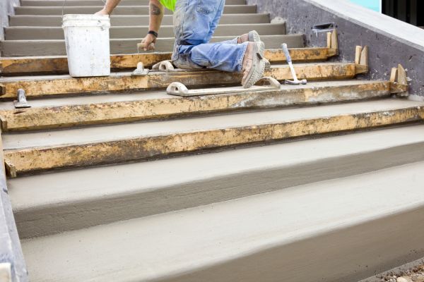 Concrete Steps Pouring in Odessa