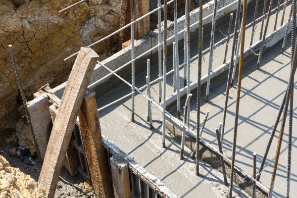 Concrete Footing Pouring in Odessa