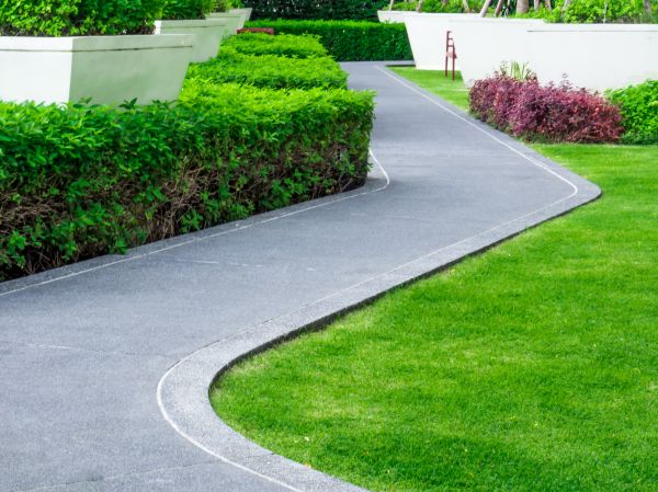 Walkway Curb Installation in Odessa