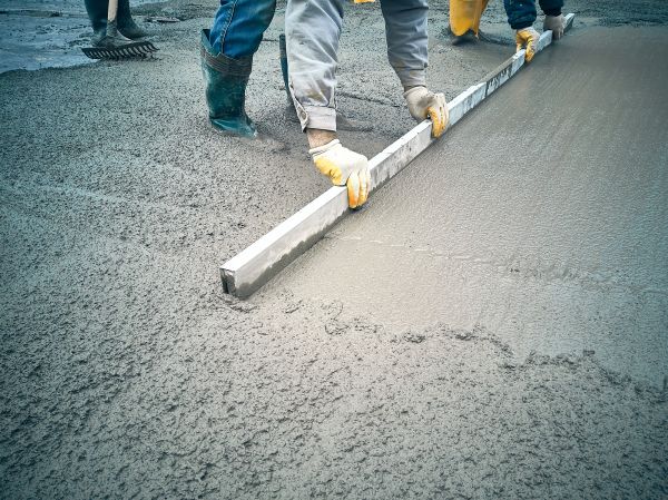 Cement Slab Installation in Odessa
