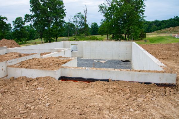 Basement Foundation Pouring in Odessa
