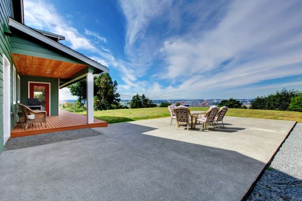 Backyard Concrete Paving in Odessa