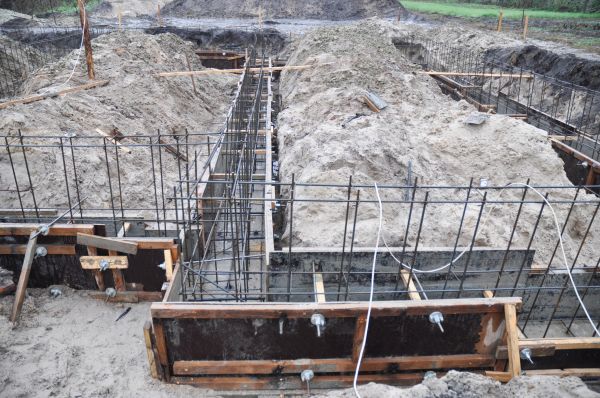 House Footing Construction in Odessa