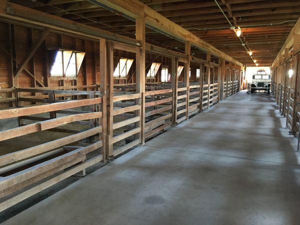 Barn Slab Construction in Odessa