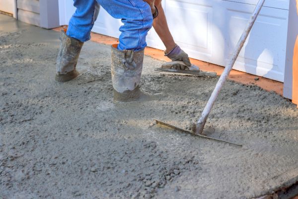 Driveway Slab Construction in Odessa