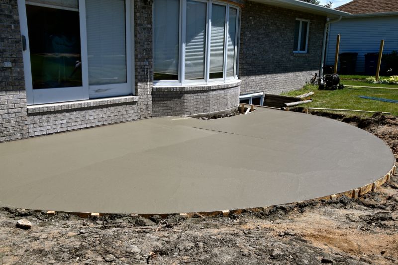 Patio Concrete Installation